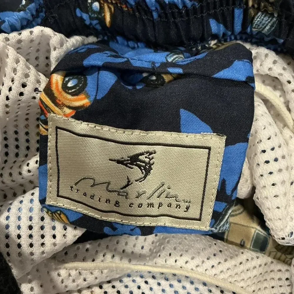 Marlin trading company hawaiian swim trunks